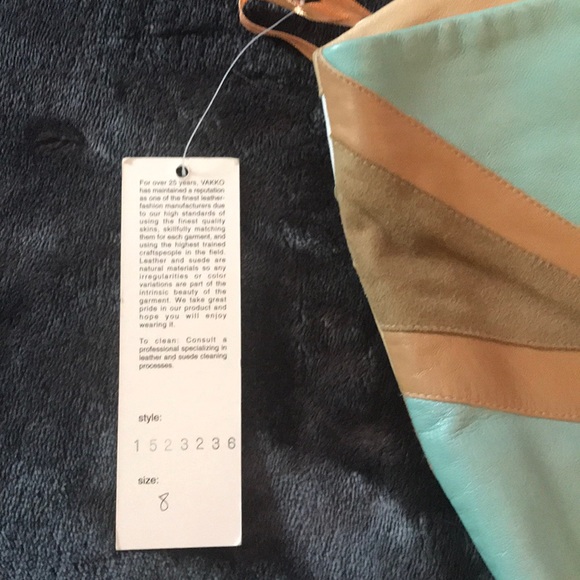 NWT Elements by Vakko Leather Pants - Picture 4 of 5